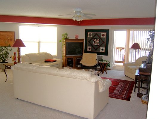 Typical Living Room, 2 bedroom