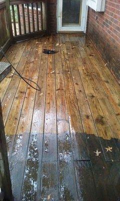 See how clean your old deck can look!!!