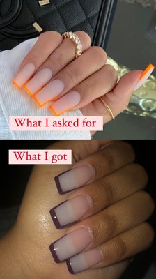 Acrylic nails