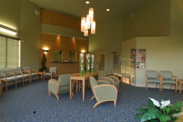 Reception and waiting area