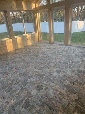 Heated Sunroom