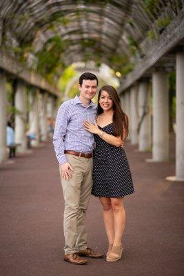 Engagement Portraits in Boston's North End.