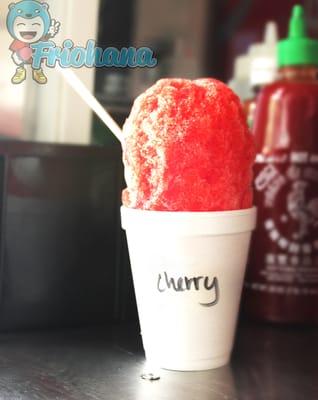 Classic cherry shave ice by friohana