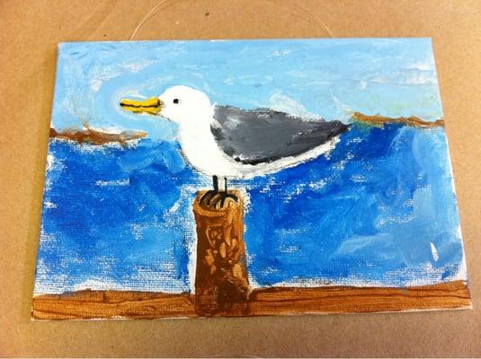 Paint a Seagull!