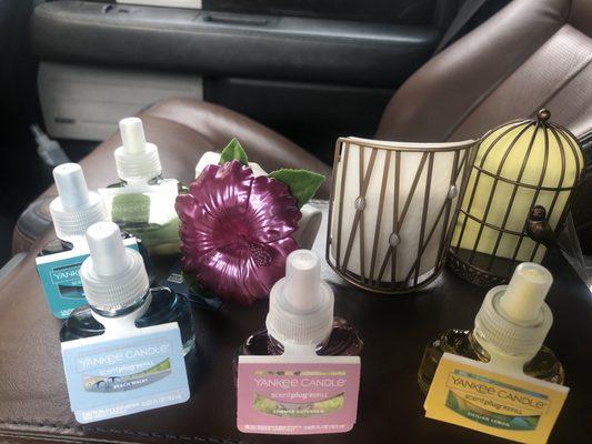 Air fresheners and new scents