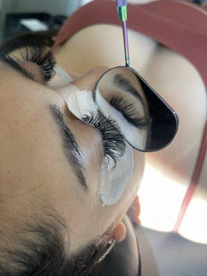 Eyelash extensions