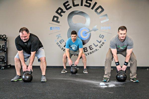 Kettlebell Deadlifts