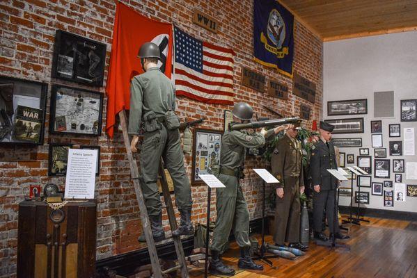 Exhibit at the Johnson County Museum.