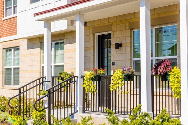 Private residence entrance