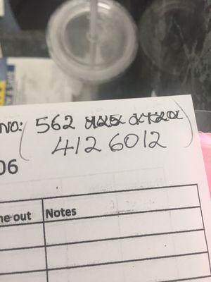 New number to call for an appointment. I came as a walk-in but maybe it was just luck.