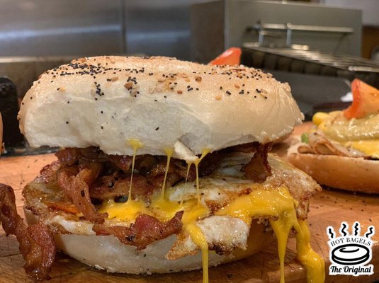 Our famous Bacon Egg & Cheese.