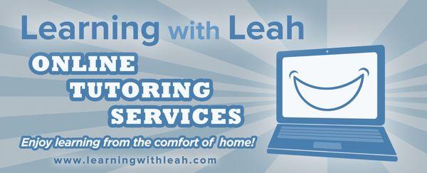 Learning with Leah: Online private tutoring for Spanish, ESL, test prep, academic support, special needs and more!