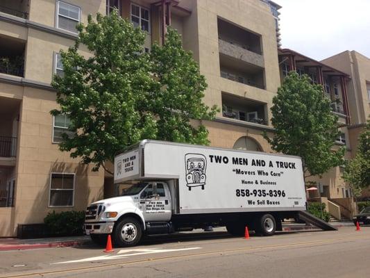 We are experts when it comes to moving into high rise apartment complexes too.