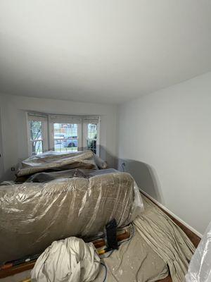 Interior painting and ceiling repair