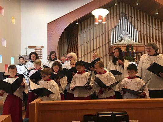 The children's choir