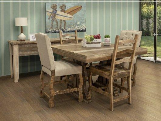 Our lovely counter height dining set.