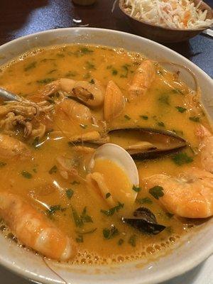 Caldo de Mariscos