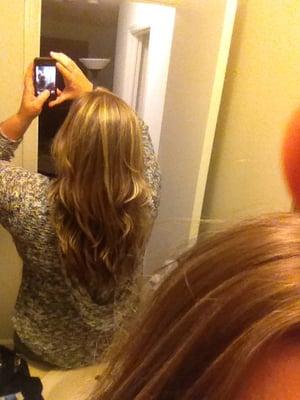 So happy with my highlights and trim.