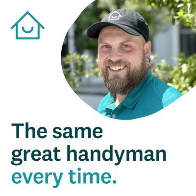 Meet Clayton, one our reliable Honey Homes handypeople.