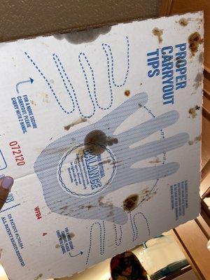 FILTHY PIZZA BOX