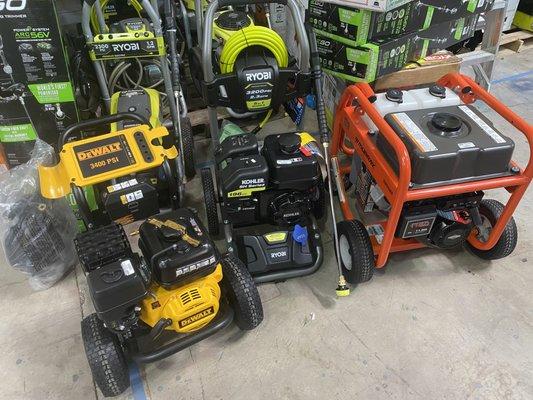 Pressure Washers 20% OFF