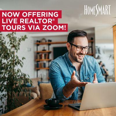 Now Offering Live Realtor Tours Via Zoom