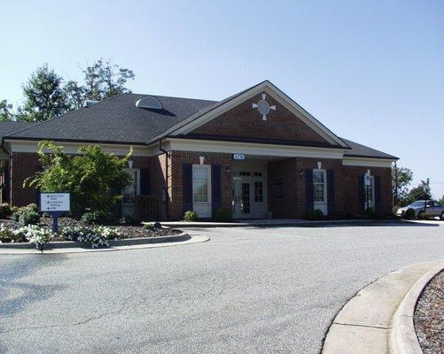 Our Ramseur branch building