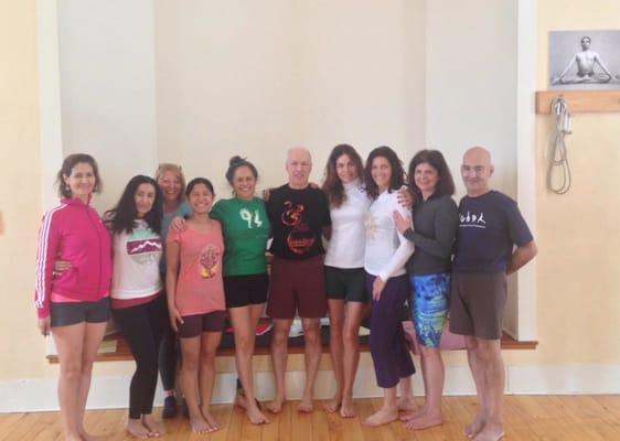 Dean & Rebecca Lerner are amazing Iyengar yoga teacher..