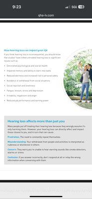 How hearing loss impacts your life and the life of those closest to you.