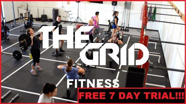 The Grid Fitness offers a free 7 day trial (NO STRINGS ATTACHED)!!! Email us at getgridfit@gmail.com for more information!