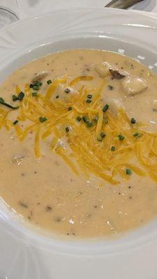 Loaded potato soup