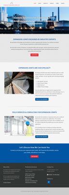 American Expansion Joints web design project