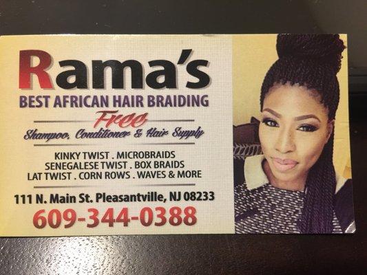 Ramas African Hair Braiding