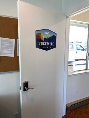 Our office door decal