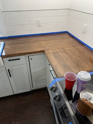 Kitchen remodel.