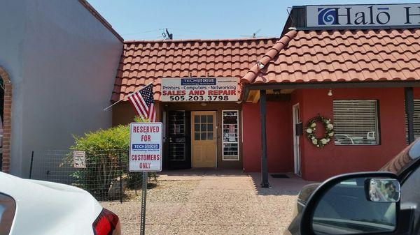 Front of their store