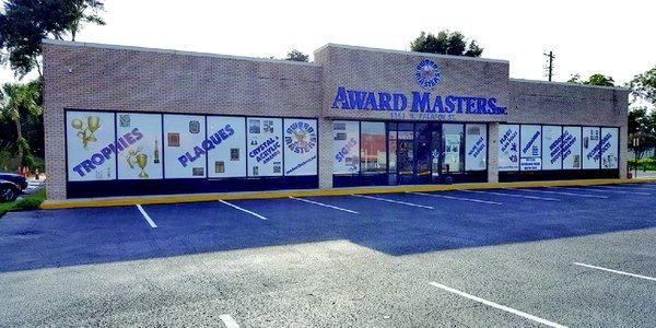 Award Masters Inc. Pensacola's largest awards and engraving shop.