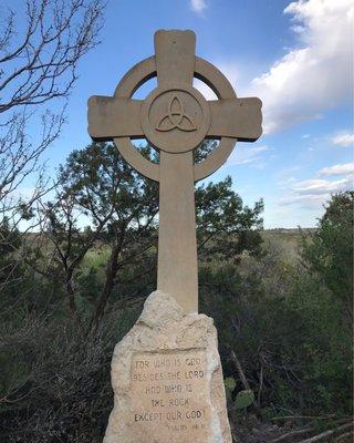 Monument at the campground