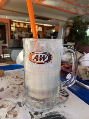 Root beer float