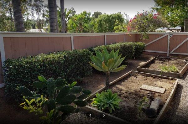 New fence install in Encinitas