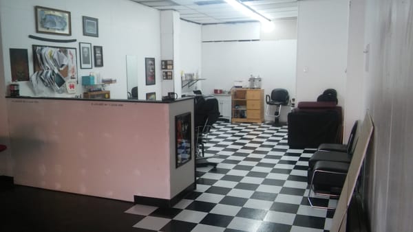 Piercing area and Rec room