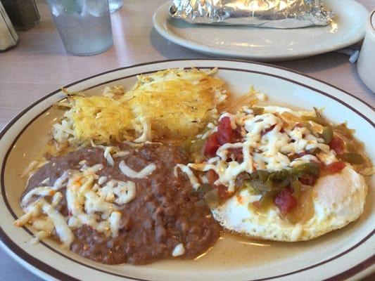 Hueveros rancheros... Delicious!