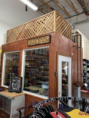 Don't be fooled by the name, we sell much more than vapes and hookahs. Stop in to check out our enormous cigar humidor!