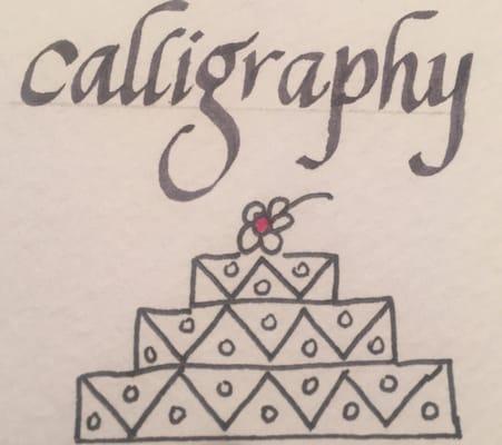 Hand written Calligraphy