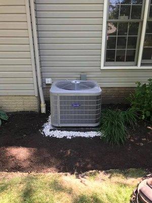 Carrier A/C install