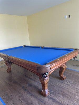 My new Pool table.