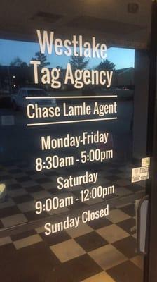 Westlake Tag Agency