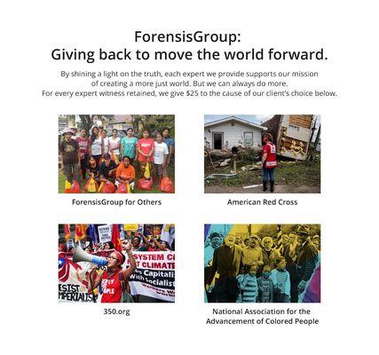 ForensisGroup Gives Back