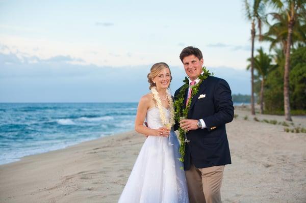 Wedding in Hawaii at the Four Seasons