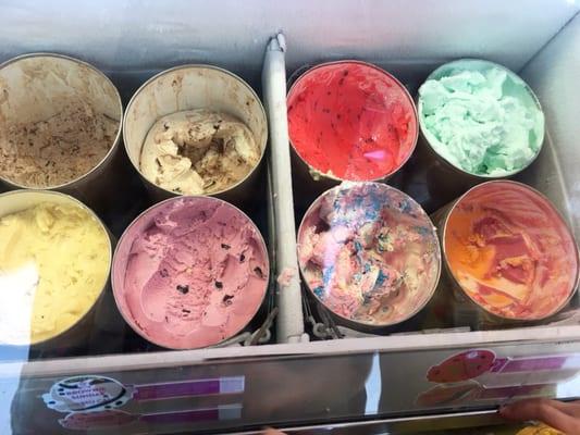 Ice cream 4 - fruity flavors